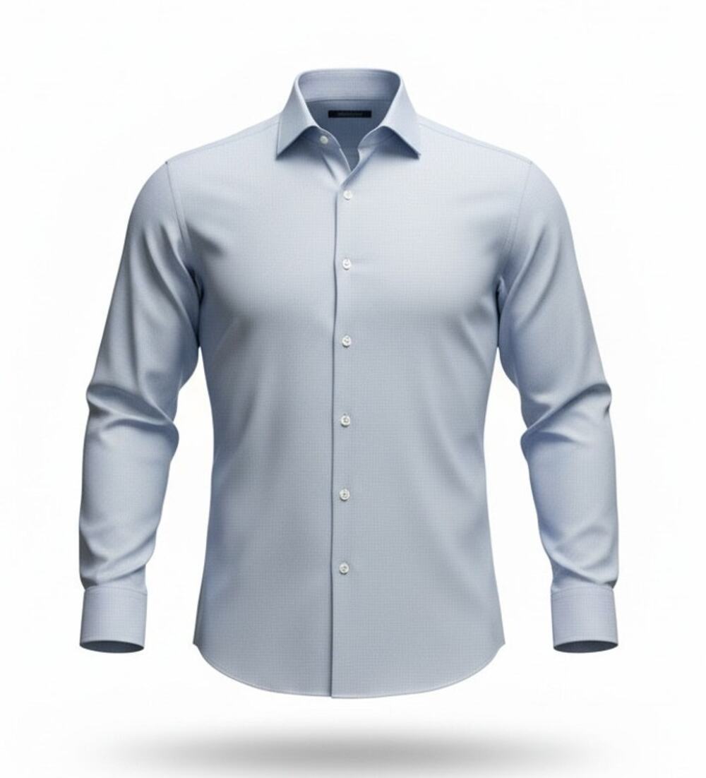 Tommy Hilfiger Shirt Mens XL 17 Blue White Striped Button Up Long Sleeve